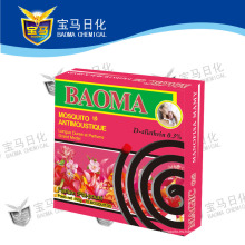 Bobina para mosquitos Baoma Rose Flavor